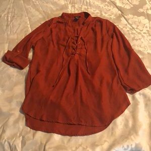 Bohemian styled shirt from Rue 21